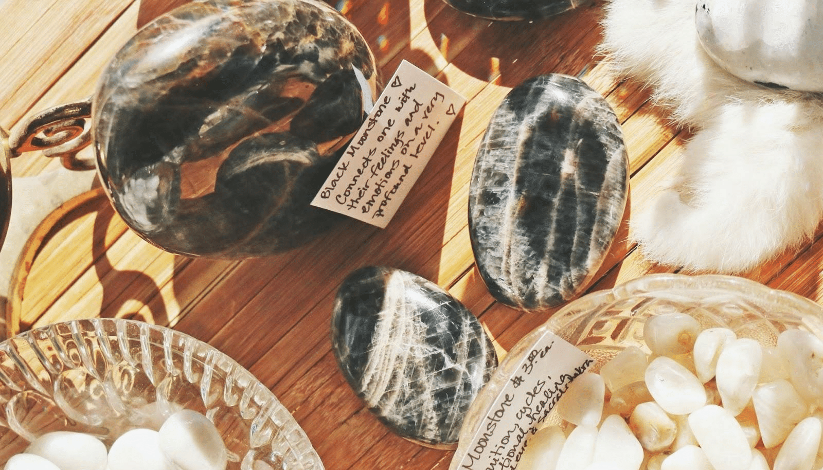 Black Moonstone Crystal Meaning, Healing Properties, & Uses