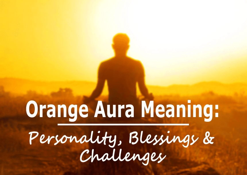 orange aura meaning