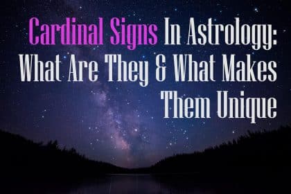 cardinal signs